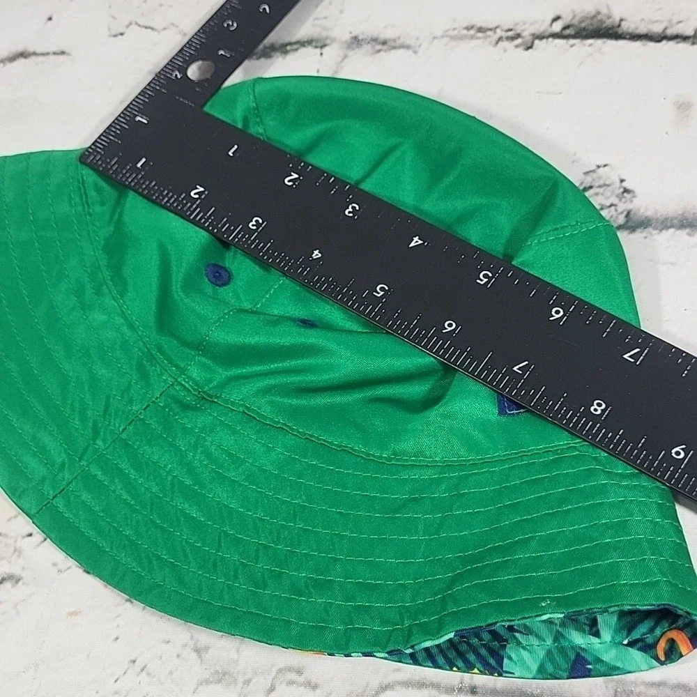 UV Skinz Toddler Bucket Hat Sun Protection Reversible Green Lizard Chameleon